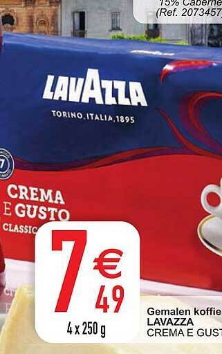 Cora Gemalen koffie lavazza aanbieding