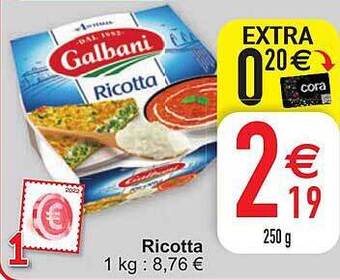 Cora Ricotta aanbieding