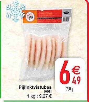 Cora Pijlinktvistubes ebi aanbieding