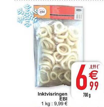 Cora Inktvisringen ebi aanbieding
