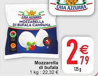 Cora Mozzarella di bufala aanbieding