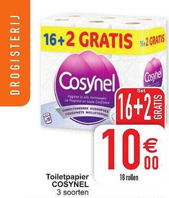 Cora Toiletpapier cosynel aanbieding
