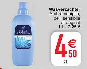 Cora Wasverzachter aanbieding