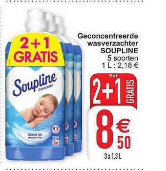 Cora Geconcentreerde wasverzachter soupline aanbieding