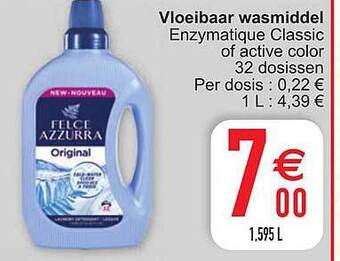 Cora Vloeibaar wasmiddel aanbieding