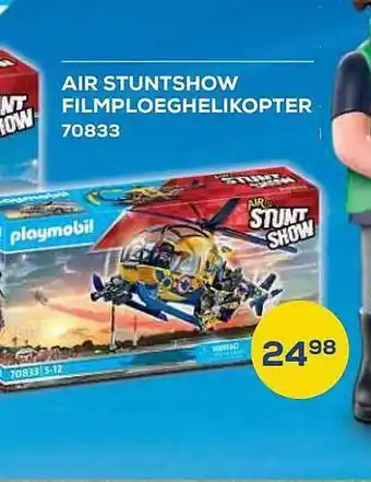 Air stuntshow filmploeghelikopter