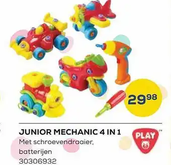 Supra Bazar Junior mechanic 4 in 1 aanbieding