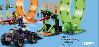 Dubbele looping stuntarena