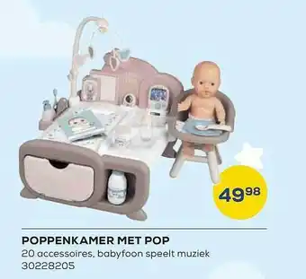Supra Bazar Poppenkamer met pop aanbieding
