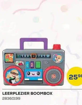 Supra Bazar Leerplezier boombox aanbieding