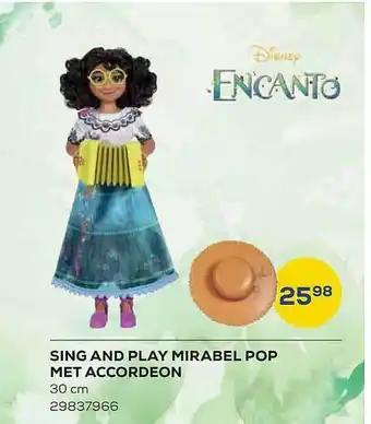 Supra Bazar Sing and play mirabel pop met accordeon aanbieding
