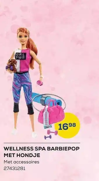 Supra Bazar Wellness spa barbiepop met hondje aanbieding