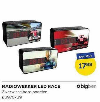 Supra Bazar Radiowekker led race aanbieding