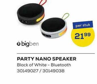 Supra Bazar Party nano speaker aanbieding