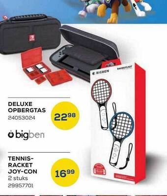 Supra Bazar Deluxe opbergtas, tennisracket joycon aanbieding