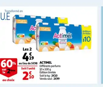 Actimel 10x100g les 2