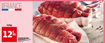 Auchan Viande bovine : rumsteck le kg aanbieding