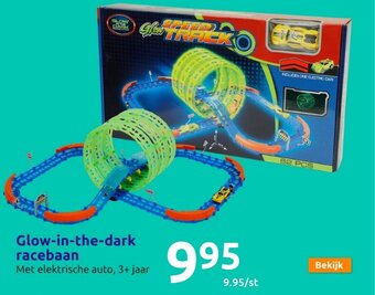 Action Glow-in-the-dark racebaan aanbieding
