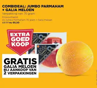 Combideal: Jumbo Parmahan + Galia Meloen