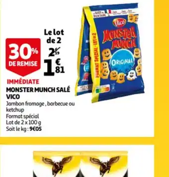 Auchan Monster munch sale vico aanbieding