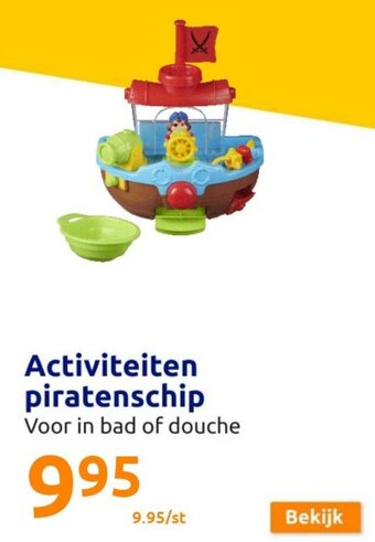 Activiteiten piratenschip