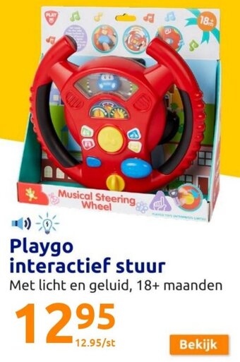 Action Playgo interactief stuur aanbieding