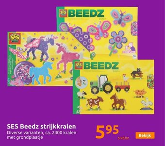 Action SES Beedz strijkkralen aanbieding