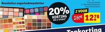Kruidvat Revolution oogschaduwpaletten aanbieding
