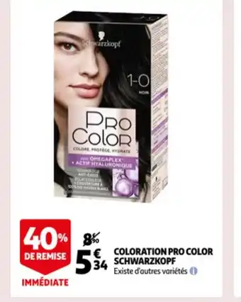 Coloration pro color Schwarzkopf