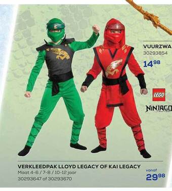 Verkleedpak lloyd legacy of kai legacy