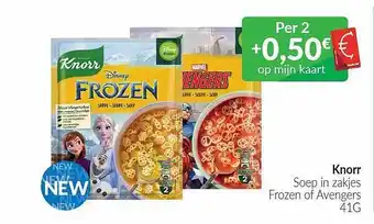 Knorr soep in zakjes