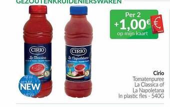 Intermarché Cirio tomatenpuree aanbieding