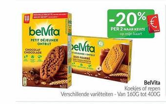 Intermarché Belvita koekjes of repen aanbieding