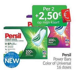 Intermarché Persil power bars color of universal aanbieding