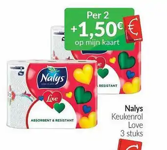 Intermarché Nalys keukenrol love aanbieding