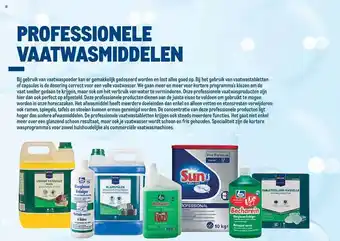 Professionele vaatwasmiddelen