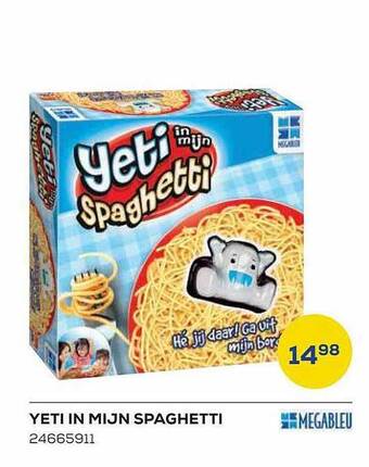 Supra Bazar Yeti in mijn spaghetti aanbieding