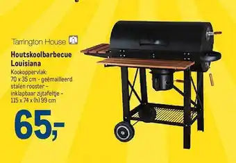Makro Tarrington house houtskoolbarbecue louisiana aanbieding