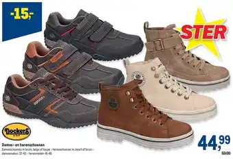 Makro Dames en herenschoenen aanbieding