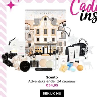 Scento Adventskalender 24 Cadeaus