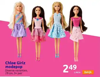 Action Chloe Girlz Modepop Diverse Varianten, 29 cm 3+ jaar aanbieding