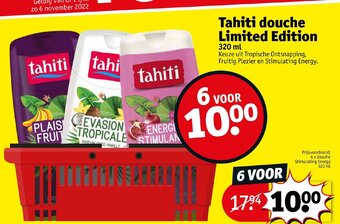 Kruidvat Tahiti Douche Limited Edition 320 ml aanbieding