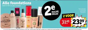 Kruidvat Alle Foundations Kies & Mix Uit alle Merken aanbieding