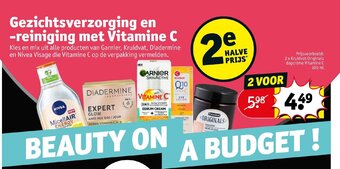 Kruidvat Gezichtsverzorging en -reiniging met Vitamine C aanbieding