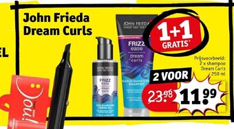 Kruidvat John Frieda Dream Curls aanbieding