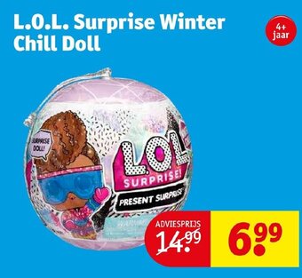 Kruidvat L.O.L. surprise winter chill doll aanbieding
