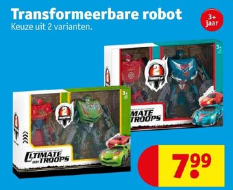 Kruidvat Transformeerbare robot aanbieding