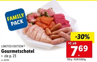Lidl Gourmetschotel 700G nr. 00794 aanbieding