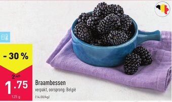 ALDI BRaambessen 125 g aanbieding