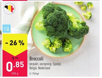 ALDI Broccoli aanbieding